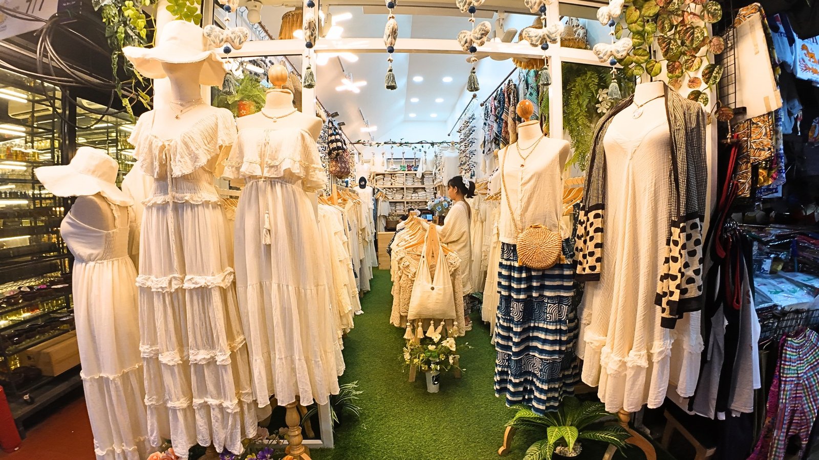 Linen dresses at Section 2-6
