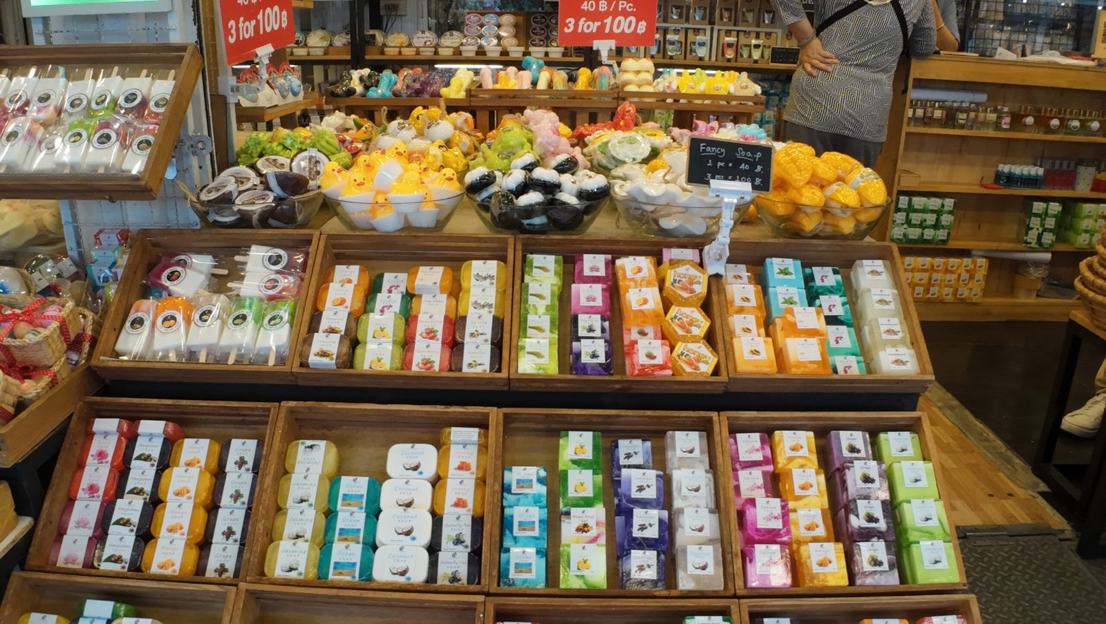 Artisans carving soap. Section 7-9